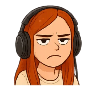 🙁 emoji Kate2cat Telegram sticker 5 of 15