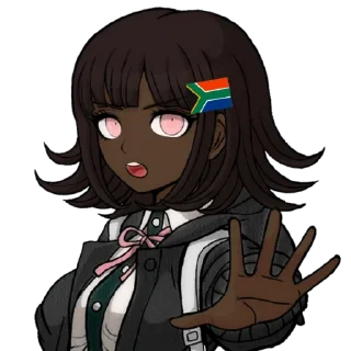 🤚 emoji черный рейв Telegram sticker 17 of 20