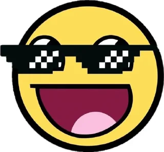 🌟 emoji Epic face Telegram sticker 14 of 39