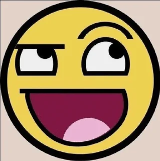 🌟 emoji Epic face Telegram sticker 10 of 39