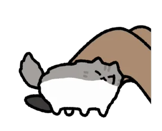 🐈‍⬛ emoji ꒰@ofigila꒱ : 고양이 ! Telegram sticker 10 of 23