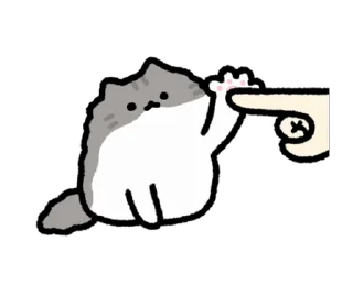 🌟 emoji ꒰@ofigila꒱ : 고양이 ! Telegram sticker 1 of 23