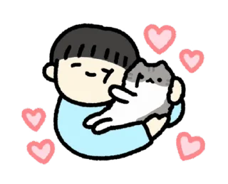 🐈‍⬛ emoji ꒰@ofigila꒱ : 고양이 ! Telegram sticker 3 of 23
