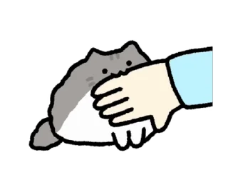 🐈‍⬛ emoji ꒰@ofigila꒱ : 고양이 ! Telegram sticker 5 of 23