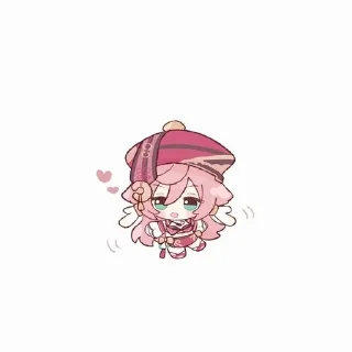 ❤️‍🔥 emoji ʏ ᴀ ɴ ғ ᴇ ɪ 烟绯 Yān fēi @demkell Telegram sticker 12 of 70