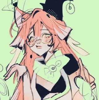 ❤️‍🔥 emoji ʏ ᴀ ɴ ғ ᴇ ɪ 烟绯 Yān fēi @demkell Telegram sticker 9 of 70