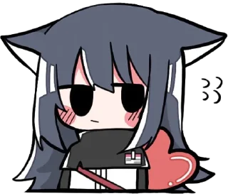 💝 emoji Lappland & Texas • @tsuuii • @kamisamanojinja Telegram sticker 23 of 88