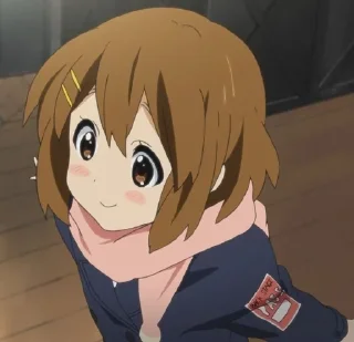 🌟 emoji Yui Hirasawa Telegram sticker 14 of 120
