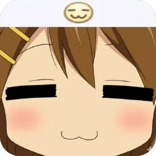 🫥 emoji К он все персонажи! Telegram sticker 7 of 114