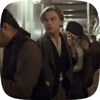 🫀 emoji Leonardo DiCaprio. От bloodmoon💫 Telegram sticker 2 of 21