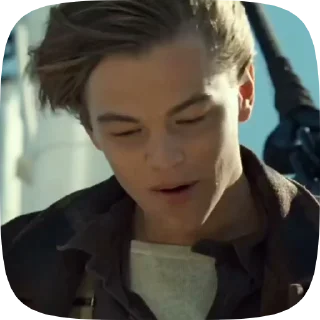 🫀 emoji Leonardo DiCaprio. От bloodmoon💫 Telegram sticker 8 of 21