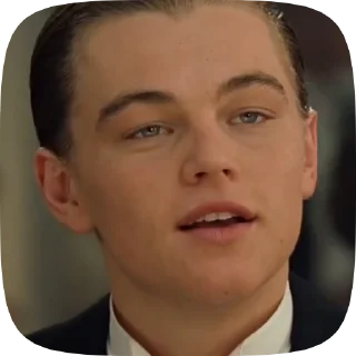 🫀 emoji Leonardo DiCaprio. От bloodmoon💫 Telegram sticker 17 of 21