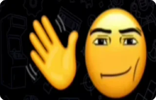 👋 emoji роблокс огузок Telegram sticker 9 of 17