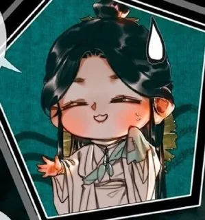 😅 emoji Xie Lian Telegram sticker 15 of 45