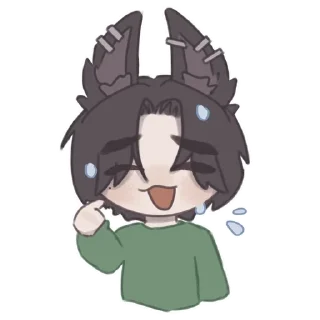 🌟 emoji txt chibis Telegram sticker 8 of 25