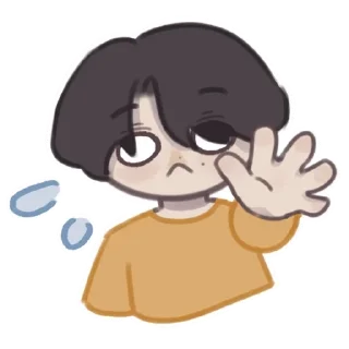 🌟 emoji txt chibis Telegram sticker 22 of 25