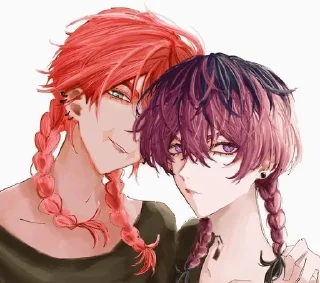 ❤️‍🔥 emoji Sanzu&Rindo//AxN Telegram sticker 14 of 120