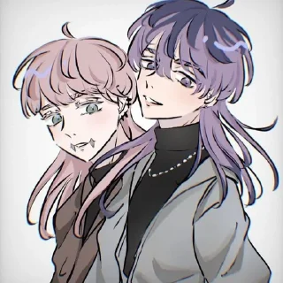 ❤️‍🔥 emoji Sanzu&Rindo//AxN Telegram sticker 6 of 120