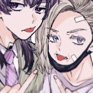 ❤️‍🔥 emoji Sanzu&Rindo//AxN Telegram sticker 20 of 120