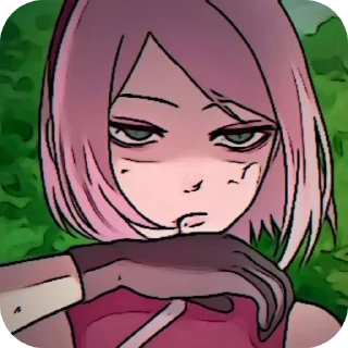 👿 emoji Сакура Telegram sticker 20 of 44