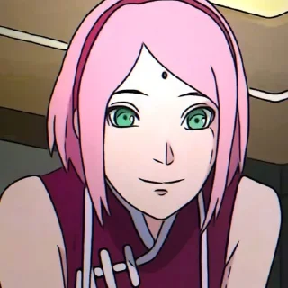 🌸 emoji Сакура Харуно Telegram sticker 9 of 45
