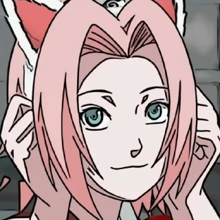 🌸 emoji Сакура Харуно Telegram sticker 14 of 45