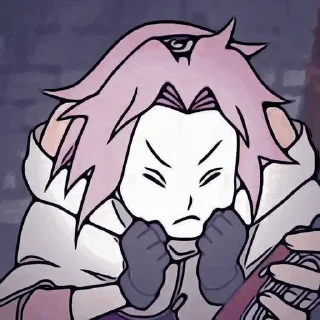 😮‍💨 emoji Сакура Telegram sticker 6 of 114