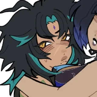 🌺 emoji ᶻ  z  𐰁 xiᴀᴏlᴀn ʙy @swicebrry Telegram sticker 21 of 80