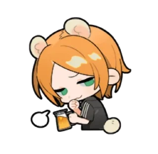 😏 emoji фурри анстарики Telegram sticker 8 of 57