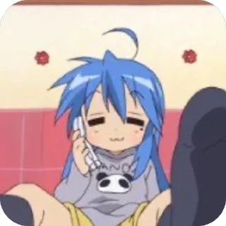 Sticker from lucky star
