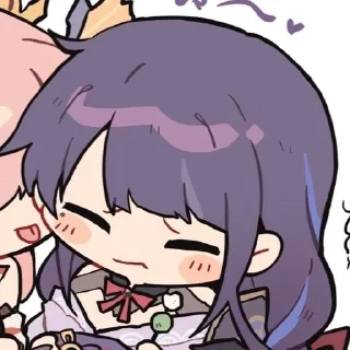 🫐 emoji райден!!✩ :: @kanna_36 Telegram sticker 12 of 35
