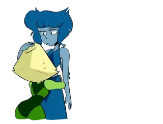 😶 emoji - Lapis x Peridot - Telegram sticker 7 of 37