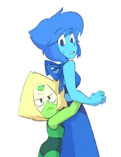 😍 emoji - Lapis x Peridot - Telegram sticker 22 of 37