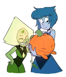 😆 emoji - Lapis x Peridot - Telegram sticker 15 of 37