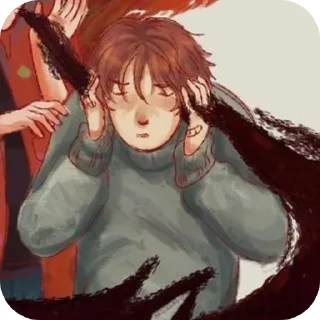 😰 emoji Дом, в котором... Telegram sticker 23 of 73