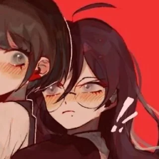 💓 emoji ТокоФукава/КомаруНаэги Telegram sticker 10 of 50