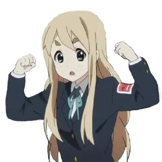 💪 emoji Tsumugi Kotobuki Telegram sticker 8 of 35