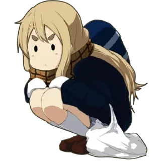 😠 emoji Tsumugi Kotobuki Telegram sticker 12 of 35