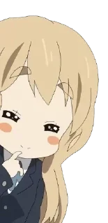 ☺️ emoji Tsumugi Kotobuki Telegram sticker 5 of 35