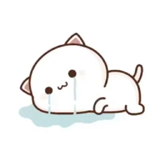 😭 emoji Милотики Telegram sticker 24 of 24
