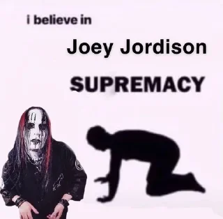 ❤️ emoji Joe Jordison. Telegram sticker 5 of 41