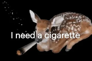 🚬 emoji несмешно @chelovekotenok Telegram sticker 7 of 42