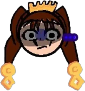 😰 emoji Мирайка (๑>◡<๑) Telegram sticker 15 of 25