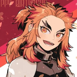 Sticker from Ренгоку Кеджуро|Rengoku Kejuro