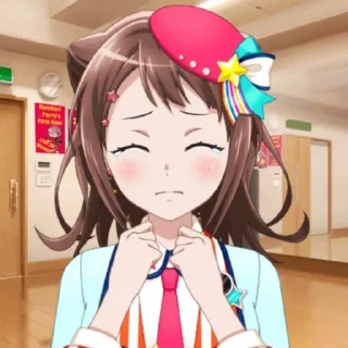 🌟 emoji kasumi toyama ! @garupopico Telegram sticker 22 of 120