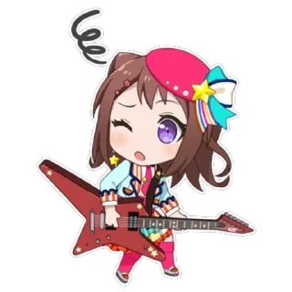 🌟 emoji kasumi toyama ! @garupopico Telegram sticker 10 of 120