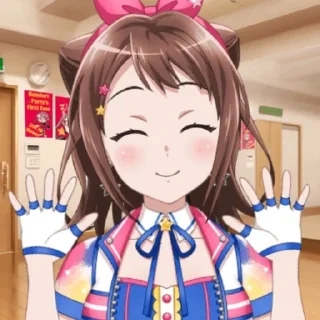 🌟 emoji kasumi toyama ! @garupopico Telegram sticker 12 of 120