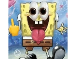 Sticker from SPONGEFUCKINGBOB