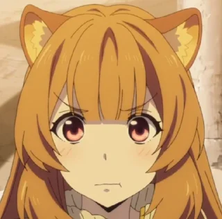 🥺 emoji Raphtalia❤️ Telegram sticker 15 of 20