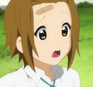 😟 emoji K-On! Telegram sticker 11 of 40